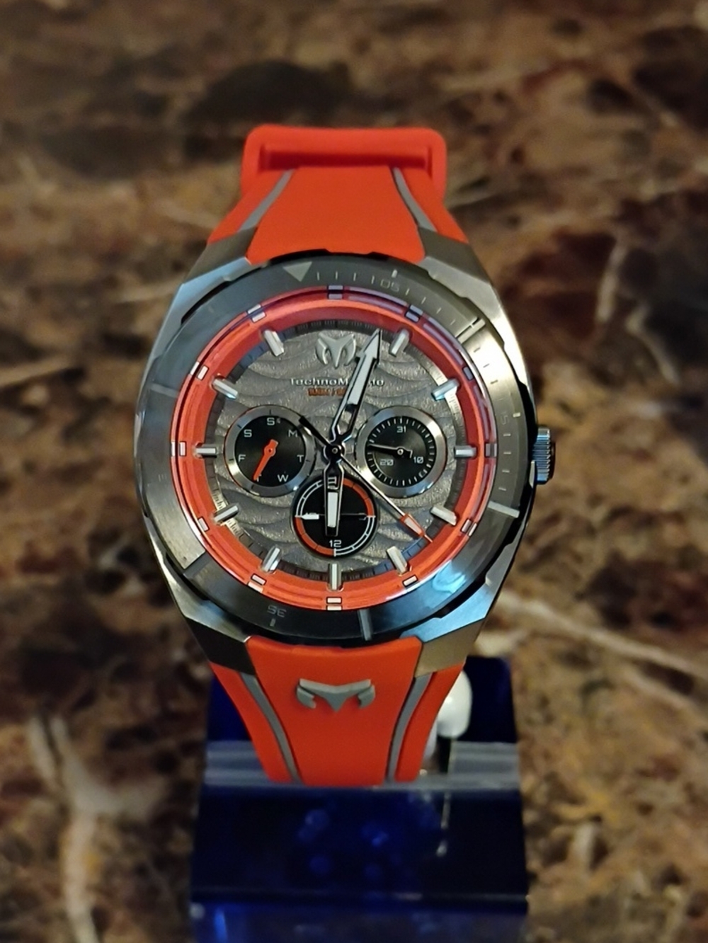 Technomarine Cruise Legend Orange and Gray Sport Chronograph Watch
